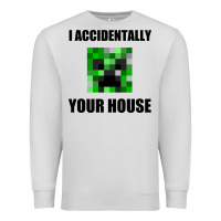 Dove Grey creeper meme Premium Sweatshirt - artisFamous