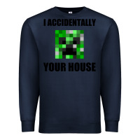 Navy creeper meme Premium Sweatshirt - artisFamous
