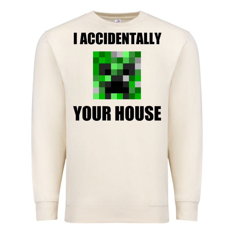 Creeper Meme Premium Sweatshirt by artisFamous | Teevron