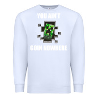 White creeper meme Premium Sweatshirt - artisFamous
