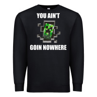 Black creeper meme Premium Sweatshirt - artisFamous