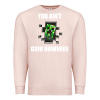 Pale Pink creeper meme Premium Sweatshirt - artisFamous