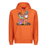 Carrot easter gnome easter bunny gnome Premium Hoodie - Jasminsmagicworld