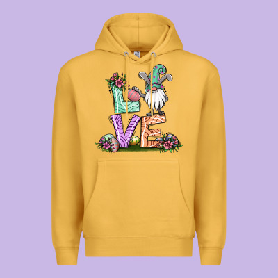 Easter Gnome Easter Bunny Gnome Premium Hoodie Designed By Jasminsmagicworld