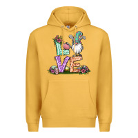 Mustard easter gnome easter bunny gnome Premium Hoodie - Jasminsmagicworld
