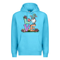 Ocean Blue easter gnome easter bunny gnome Premium Hoodie - Jasminsmagicworld