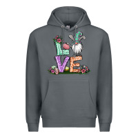 Rock easter gnome easter bunny gnome Premium Hoodie - Jasminsmagicworld