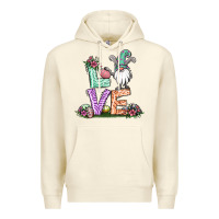 Sandshell easter gnome easter bunny gnome Premium Hoodie - Jasminsmagicworld