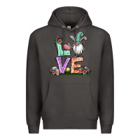 Smoke easter gnome easter bunny gnome Premium Hoodie - Jasminsmagicworld