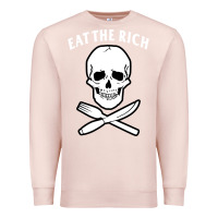 Pale Pink protest socialist communist Premium Sweatshirt - artisFamous
