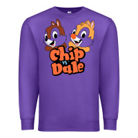 Purple chip n dale Premium Sweatshirt - artisFamous