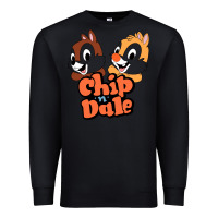 Black chip n dale Premium Sweatshirt - artisFamous