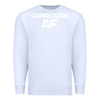 White capricorn af zodiac sign Premium Sweatshirt - artisFamous