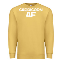 Antique Gold capricorn af zodiac sign Premium Sweatshirt - artisFamous