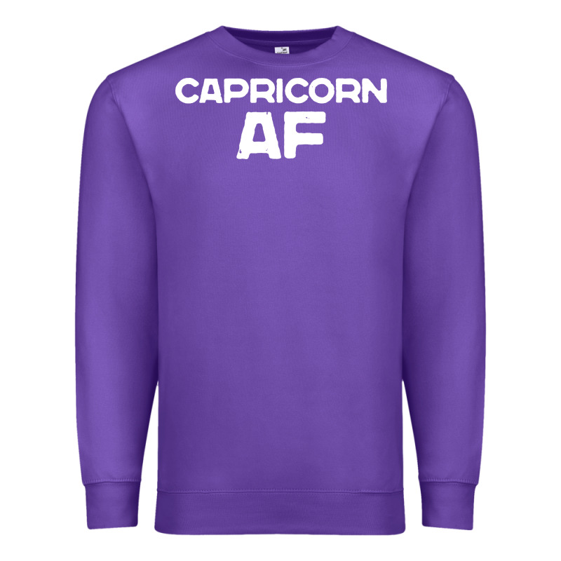 Capricorn Af Zodiac Sign Premium Sweatshirt by artisFamous | Teevron