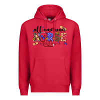 Cardinal all american nurse Premium Hoodie - Artiststas