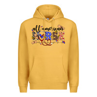 Mustard all american nurse Premium Hoodie - Artiststas
