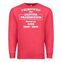 Cardinal i survived denver prohibition 2020 Premium Sweatshirt - artisFamous