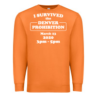 Carrot i survived denver prohibition 2020 Premium Sweatshirt - artisFamous