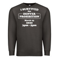 Smoke i survived denver prohibition 2020 Premium Sweatshirt - artisFamous