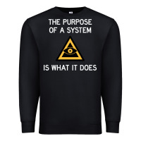Black posiwid dark mode Premium Sweatshirt - artisFamous