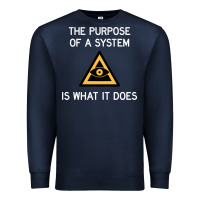 Navy posiwid dark mode Premium Sweatshirt - artisFamous