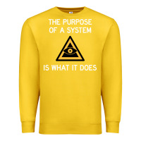 Lemon posiwid dark mode Premium Sweatshirt - artisFamous