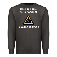 Smoke posiwid dark mode Premium Sweatshirt - artisFamous