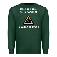 Sports Green posiwid dark mode Premium Sweatshirt - artisFamous