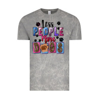 Cloud Rock less people more dogs Vintage Tee - FaDigitalArtStudio