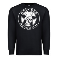 Black guy fieri knuckle sandwich Premium Sweatshirt - artisFamous