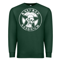 Sports Green guy fieri knuckle sandwich Premium Sweatshirt - artisFamous