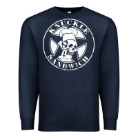 Navy guy fieri knuckle sandwich Premium Sweatshirt - artisFamous