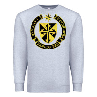 Heather Grey Roman Catholic Premium Sweatshirt - artisFamous