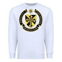 White Roman Catholic Premium Sweatshirt - artisFamous