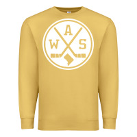 Antique Gold retro washington dc hockey Premium Sweatshirt - artisFamous