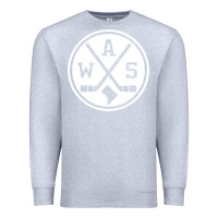 Heather Grey retro washington dc hockey Premium Sweatshirt - artisFamous