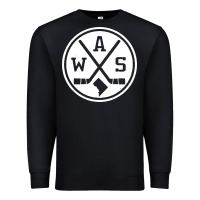 Black retro washington dc hockey Premium Sweatshirt - artisFamous