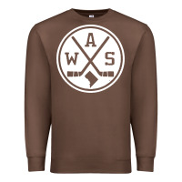 Chestnut retro washington dc hockey Premium Sweatshirt - artisFamous