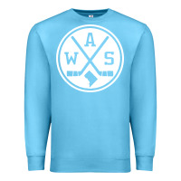Ocean Blue retro washington dc hockey Premium Sweatshirt - artisFamous