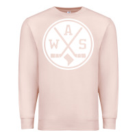 Pale Pink retro washington dc hockey Premium Sweatshirt - artisFamous