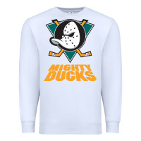 White sport mighty ducks gift for fans Premium Sweatshirt - artisFamous