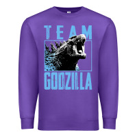 Purple go.dzil.la vs k.o.n.g   official team go.dzi.lla ne.on gift t shirt Premium Sweatshirt - artisFamous