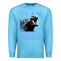 Ocean Blue go.dzil.la vs k.o.n.g   official team go.dzi.lla ne.on gift t shirt Premium Sweatshirt - artisFamous