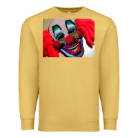 Antique Gold embroidered clown Premium Sweatshirt - artisFamous
