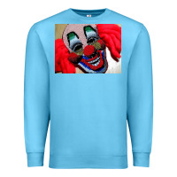 Ocean Blue embroidered clown Premium Sweatshirt - artisFamous