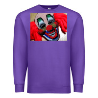 Purple embroidered clown Premium Sweatshirt - artisFamous