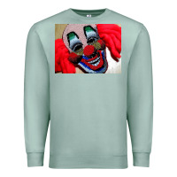 Seafoam embroidered clown Premium Sweatshirt - artisFamous