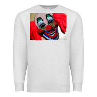 Oatmeal Heather embroidered clown Premium Sweatshirt - artisFamous