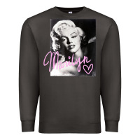 Smoke monroe black and white pink handwriting t shirt Premium Sweatshirt - artisFamous